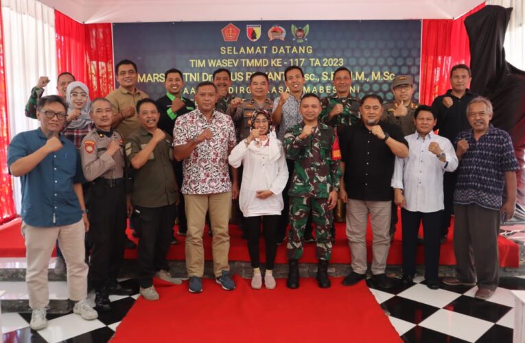 Ciptakan Kondusifitas, Satgas TMMD ke-117 Gelar Rakor Pertemuan Perguruan Pencak Silat di Wilayah Kediri