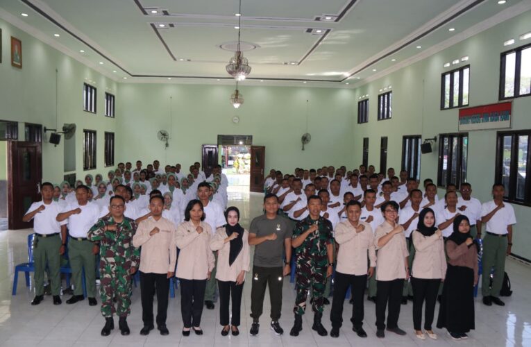 Dandim 0809/Kediri Terima Audensi Sarjana Penggerak Pembangunan Indonesia Batch 3