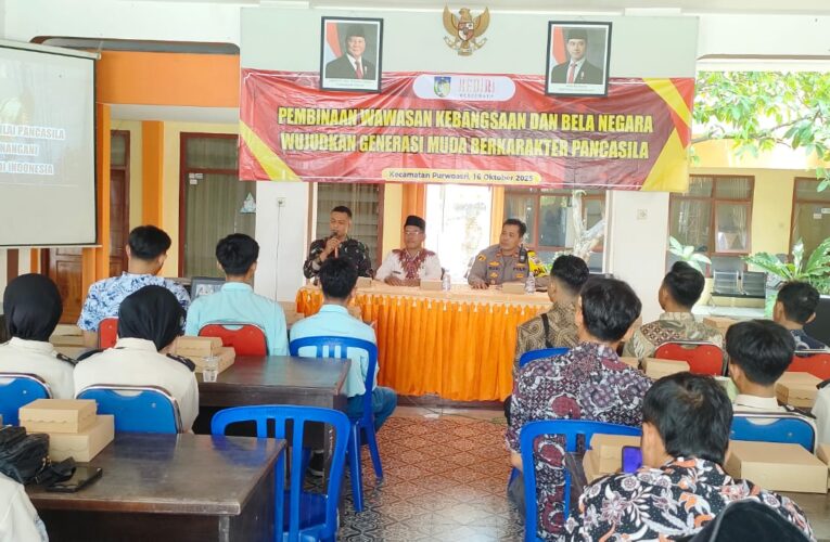 Anggota TNI Bekali Generasi Muda dengan Wawasan Kebangsaan dan Berkarakter Pancasila