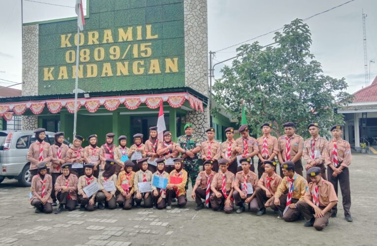 Diklat Sakawira Kartika Binaan Koramil 0809/15 Kandangan Secara Resmi Di Tutup, Ini Pesan Babinsa