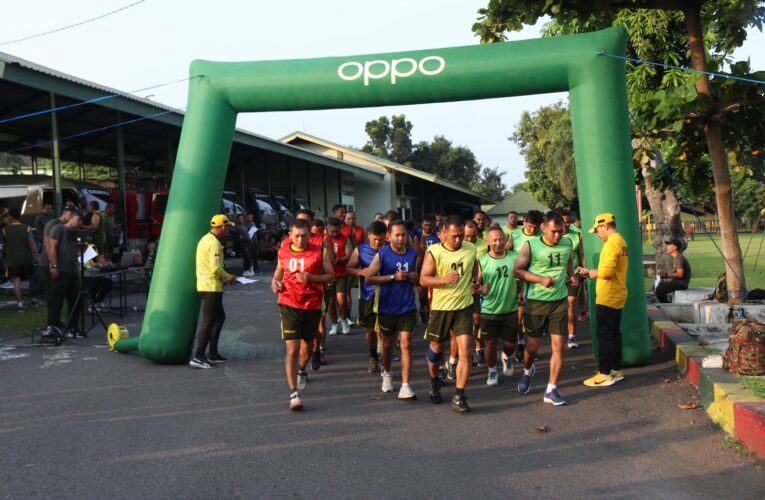 Uji Kemampuan Fisik Anggota, Kodim 0809/Kediri Gelar Tes Kesegaran Jasmani Periodik I Tahun 2026